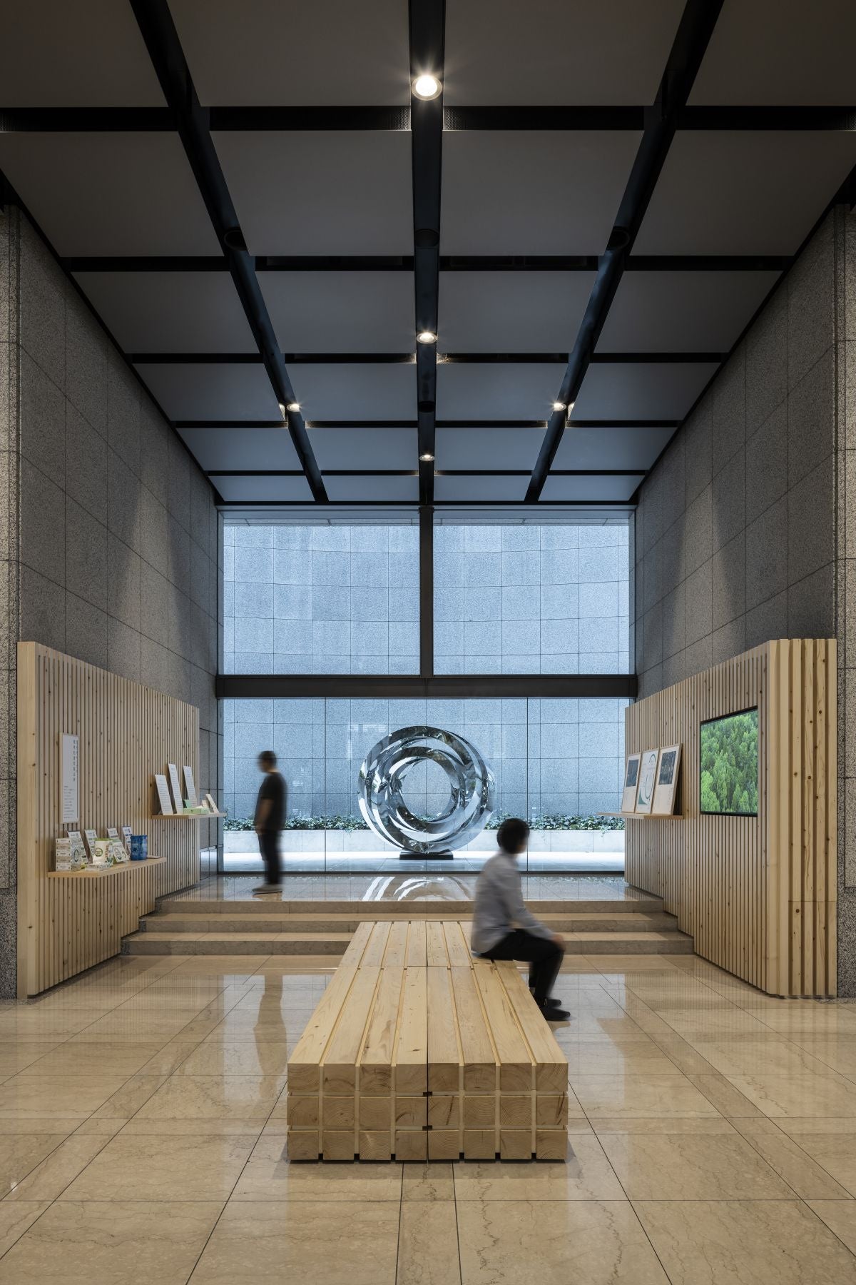 Oji Holdings Head Office 1F Entrance Renewal